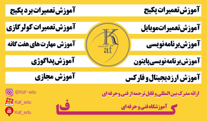 تبریز چهارراه شهناز-کوچه ارک-روبه روی بازار موبایل- آموزشگاه کاف   04133376266 